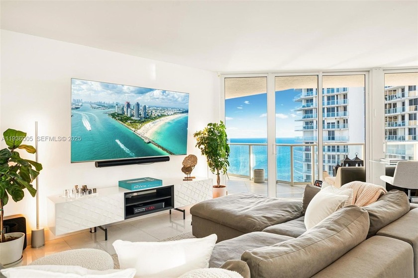 Designer-renovated 2BD + den / 2BA corner residence offering 1 - Beach Condo for sale in Sunny Isles Beach, Florida on Beachhouse.com