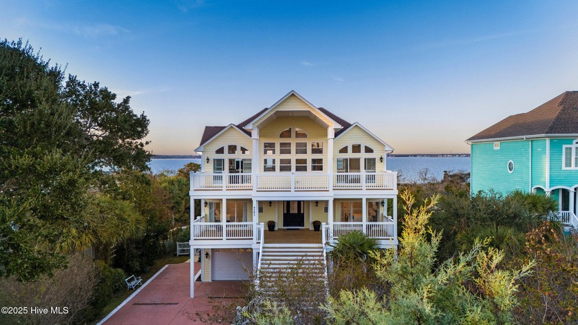 Welcome to this exquisite custom-built soundfront home in - Beach Home for sale in Emerald Isle, North Carolina on Beachhouse.com