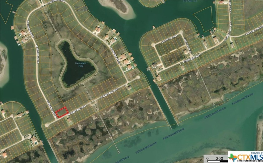 Corner lot at West Arbor Vista and W Vineyard Bay, .3917 acre - Beach Lot for sale in Port O Connor, Texas on Beachhouse.com