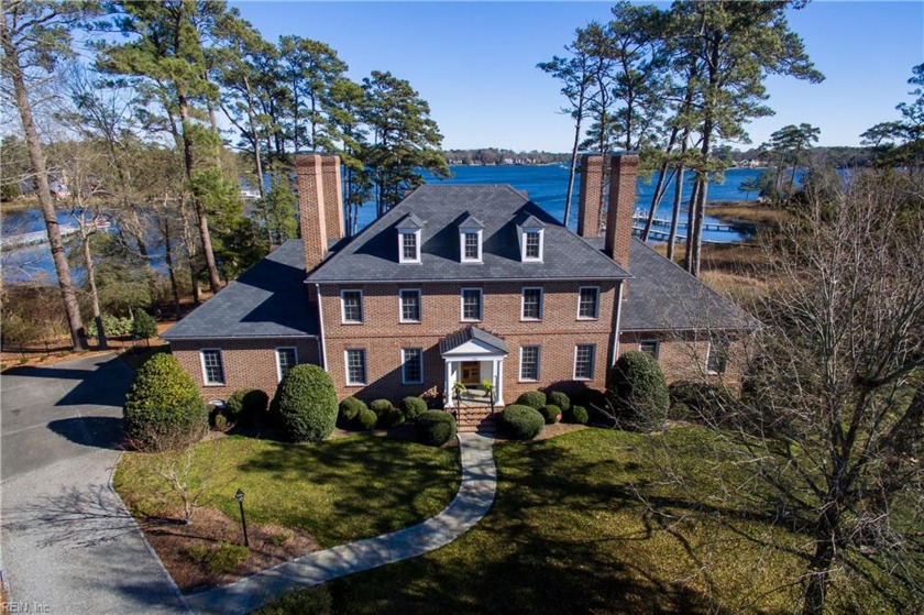 Magnificent waterfront estate perfectly sited on a breathtaking - Beach Home for sale in Virginia Beach, Virginia on Beachhouse.com