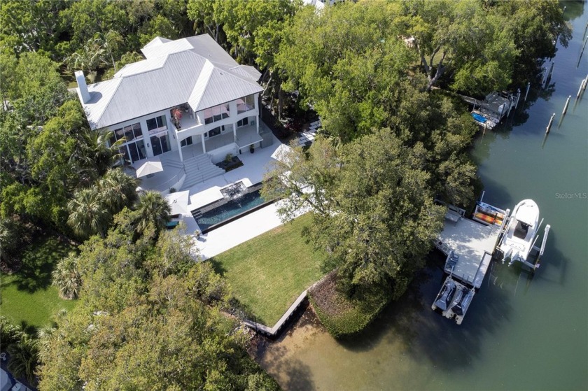 This magnificent contemporary waterfront home is situated on the - Beach Home for sale in Tierra Verde, Florida on Beachhouse.com