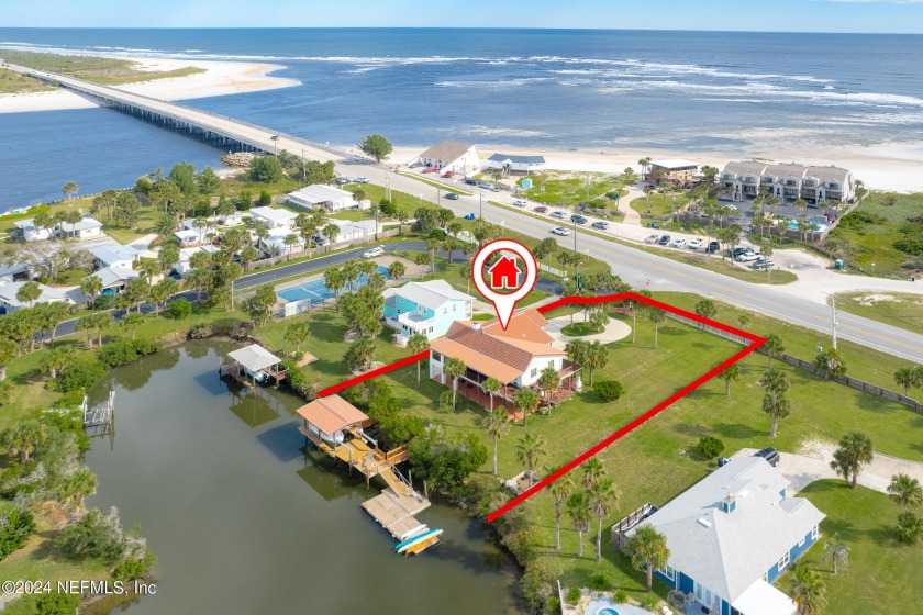 One of a kind offering rebuilt down to the studs in 2017! - Beach Home for sale in ST Augustine, Florida on Beachhouse.com