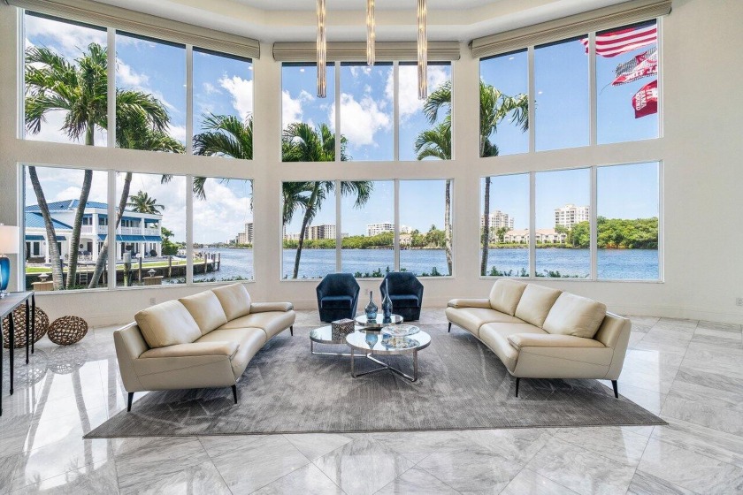 Beautifully Renovated Intracoastal Point Lot with 200 feet of - Beach Home for sale in Boca Raton, Florida on Beachhouse.com