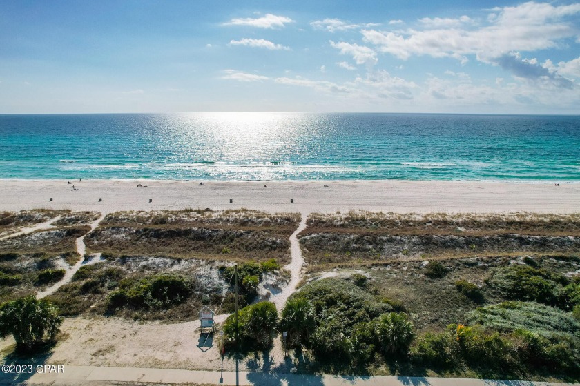 Emerald gulf water and a white sandy beach  are steps away from - Beach Home for sale in Panama  City  Beach, Florida on Beachhouse.com