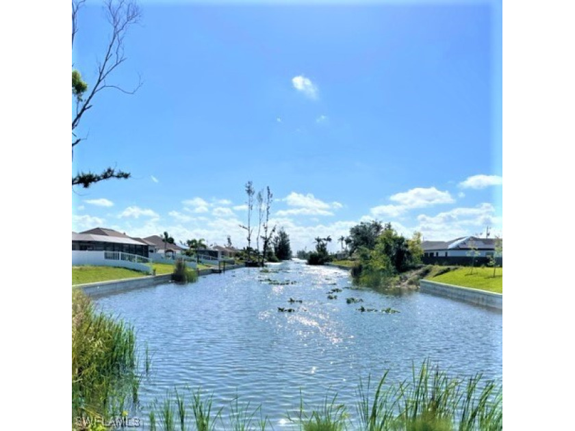 Incredible long view down the Sovereign Canal!  Wow!  What a - Beach Lot for sale in Cape Coral, Florida on Beachhouse.com