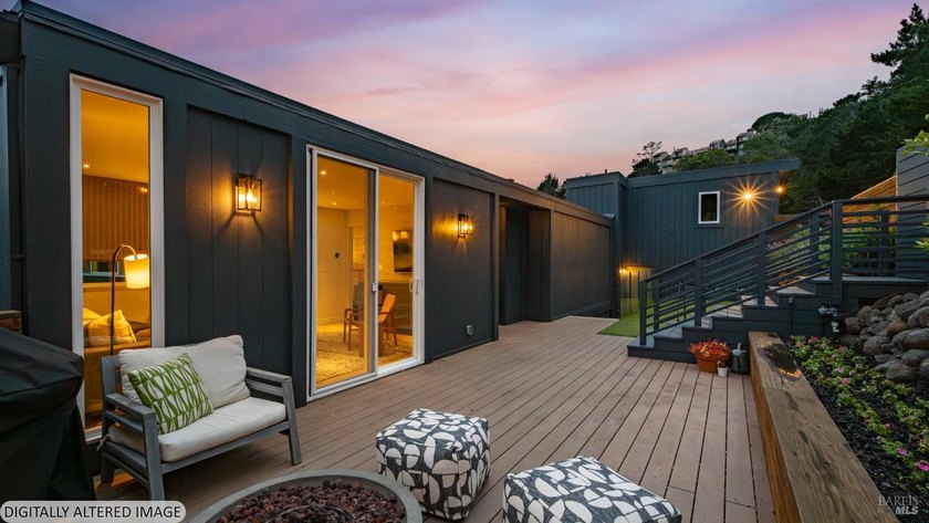 Enjoy the breathtaking hillside views of the  Golden Gate - Beach Home for sale in Mill Valley, California on Beachhouse.com