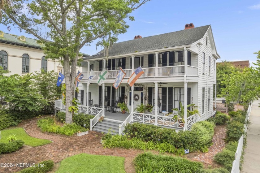 This one-of-a-kind residence is a historical centerpiece of - Beach Home for sale in Fernandina Beach, Florida on Beachhouse.com