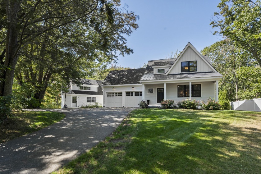 Capturing coastal elegance in the heart of Cape Porpoise, this - Beach Home for sale in Kennebunkport, Maine on Beachhouse.com