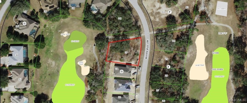 Golf course lot on .35 acre with E rear exposure. Sewer and - Beach Lot for sale in Homosassa, Florida on Beachhouse.com