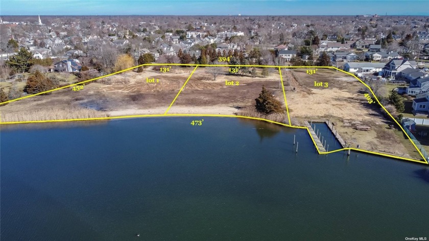 Located on natural waterway,  Carll's River, opportunity to - Beach Lot for sale in Babylon, New York on Beachhouse.com