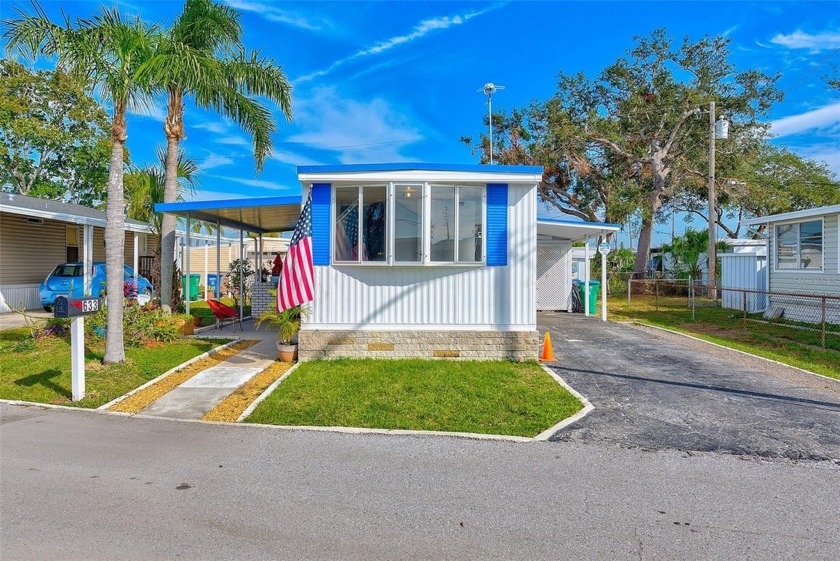 Welcome to this charming mobile home in the resident-owned - Beach Home for sale in Seminole, Florida on Beachhouse.com