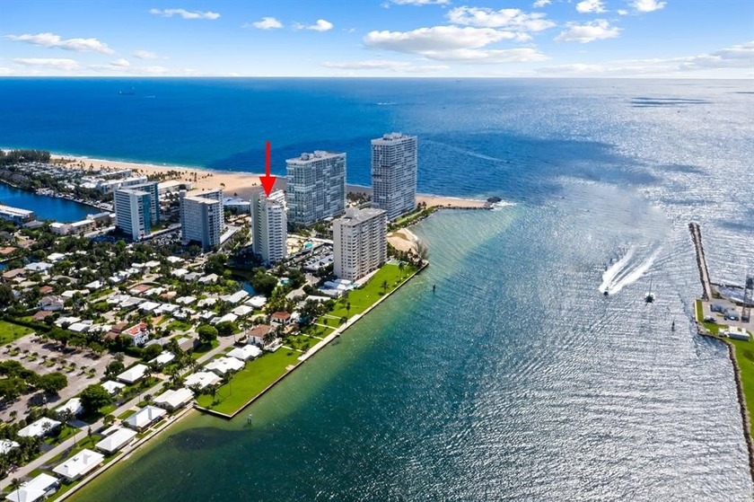 Direct Ocean and Port Everglades Inlet views provide a constant - Beach Condo for sale in Fort Lauderdale, Florida on Beachhouse.com