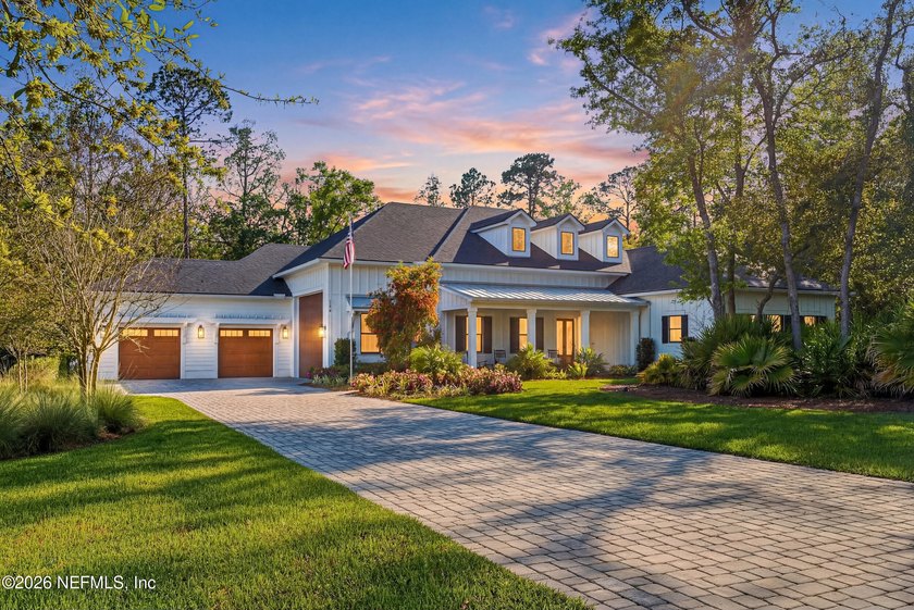 Welcome to 294 Sandy Cove, an exceptional custom estate tucked - Beach Home for sale in Saint Johns, Florida on Beachhouse.com