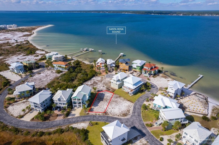 Vacant lot in the Caribbean Isle Gated Community with - Beach Lot for sale in Navarre Beach, Florida on Beachhouse.com