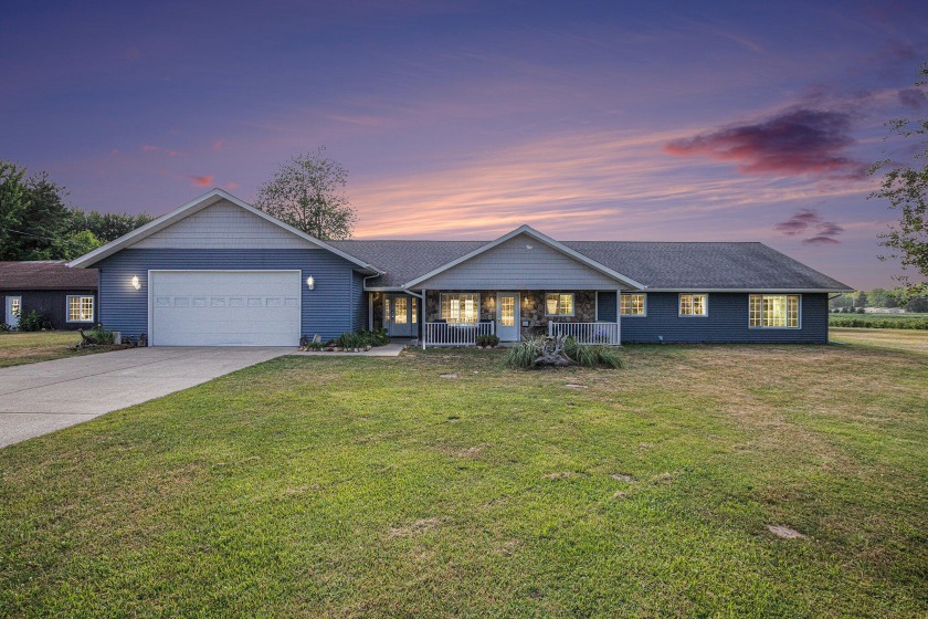 Custom built accessible home on 3+ acres surrounded by blueberry - Beach Home for sale in South Haven, Michigan on Beachhouse.com