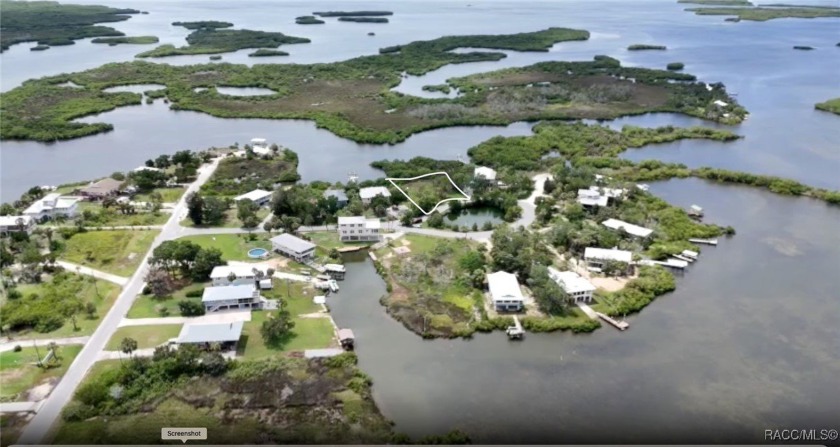 Welcome to a westward facing waterfront parcel on N Lake Circle - Beach Lot for sale in Crystal River, Florida on Beachhouse.com