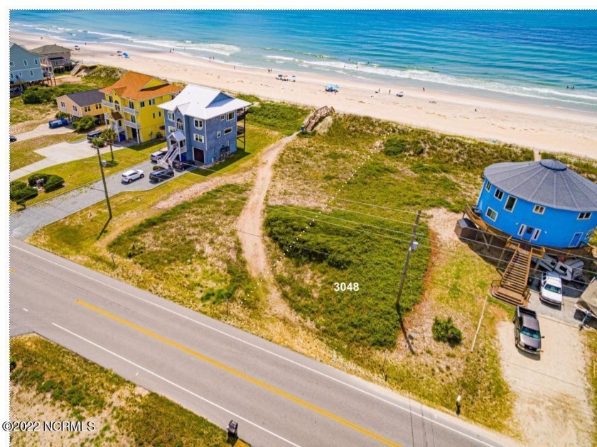 Rare opportunity to build the home of your dreams on this large - Beach Lot for sale in North Topsail Beach, North Carolina on Beachhouse.com