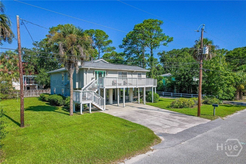 This unique property offers the perfect blend of coastal living - Beach Home for sale in Tybee Island, Georgia on Beachhouse.com
