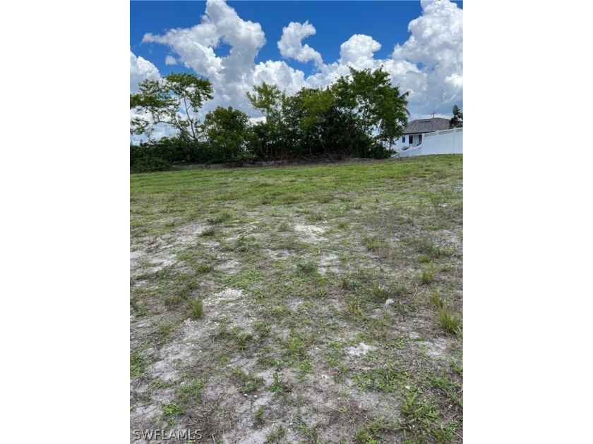VERY RARE & DESIRABLE! Build your new home on this Gulf Access - Beach Lot for sale in Cape Coral, Florida on Beachhouse.com