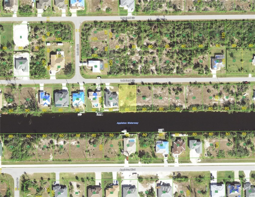 Gulf access waterfront lot with Southern Exposure.  Located in - Beach Lot for sale in Port Charlotte, Florida on Beachhouse.com