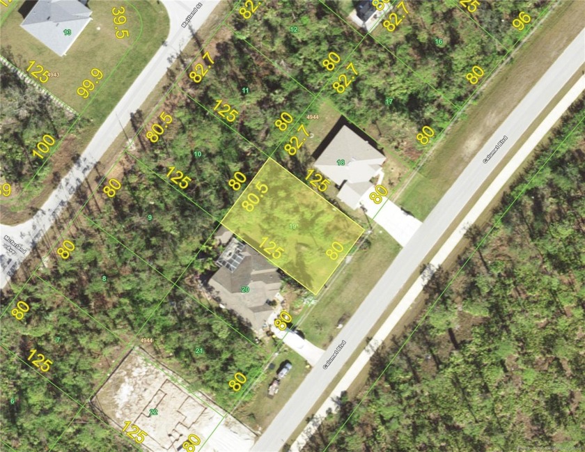 Buildable lot in section 93 of popular South gulf Cove. South - Beach Lot for sale in Port Charlotte, Florida on Beachhouse.com