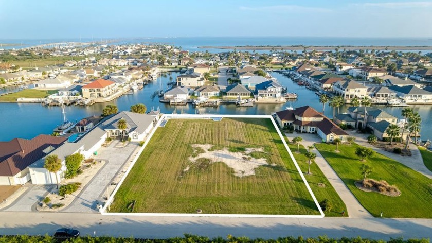 An oversized waterfront lot meant for your luxury built home in - Beach Lot for sale in Aransas Pass, Texas on Beachhouse.com