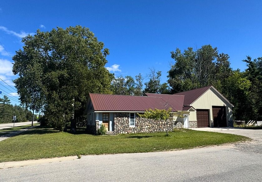 These two adjoining properties are being offered as a package - Beach Home for sale in Mackinaw City, Michigan on Beachhouse.com