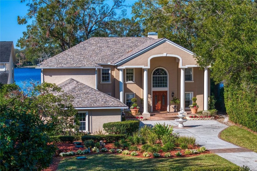 Elegant Lakeside Estate on Exclusive Lake Carroll?This is a rare - Beach Home for sale in Tampa, Florida on Beachhouse.com