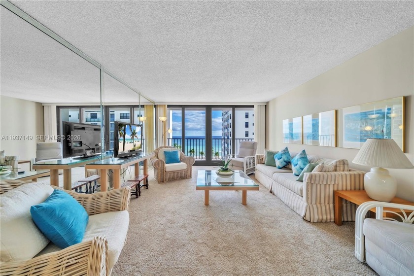 Brilliant, direct ocean view from open balcony overlooking the - Beach Condo for sale in Hollywood, Florida on Beachhouse.com