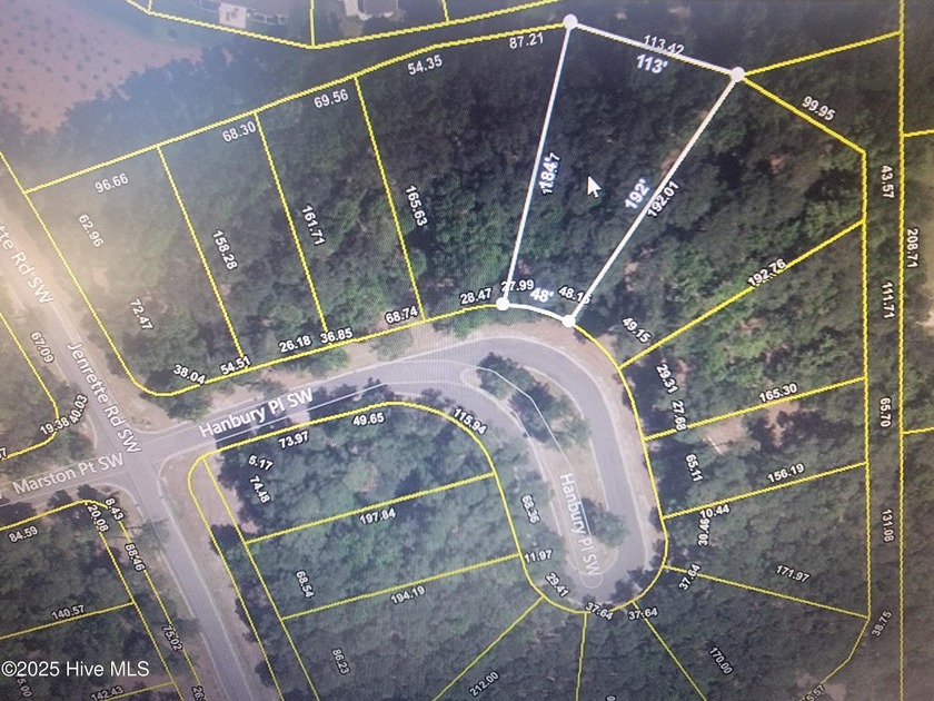 Large 1/3rd of an acre wooded home site on a cul-de-sac in the - Beach Lot for sale in Ocean Isle Beach, North Carolina on Beachhouse.com