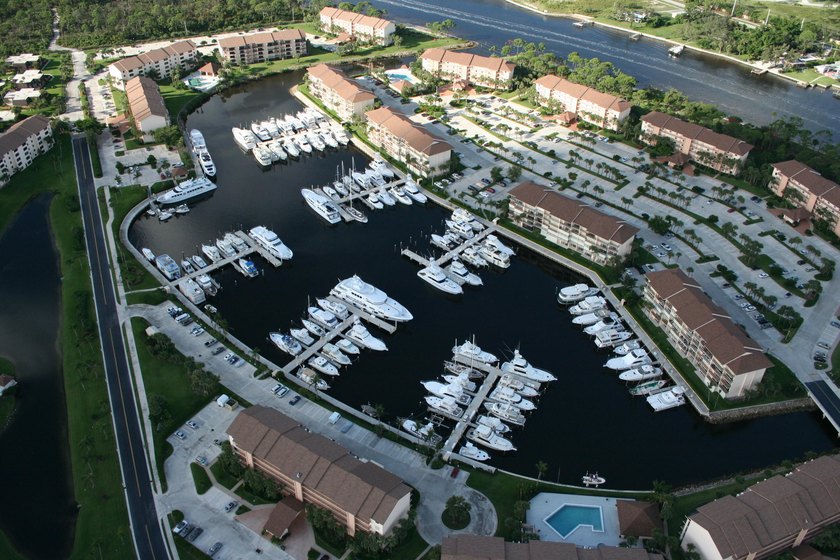 70 ft Dock in the Bluffs Marina. this slip can hold up to a 75' - Beach Acreage for sale in Jupiter, Florida on Beachhouse.com