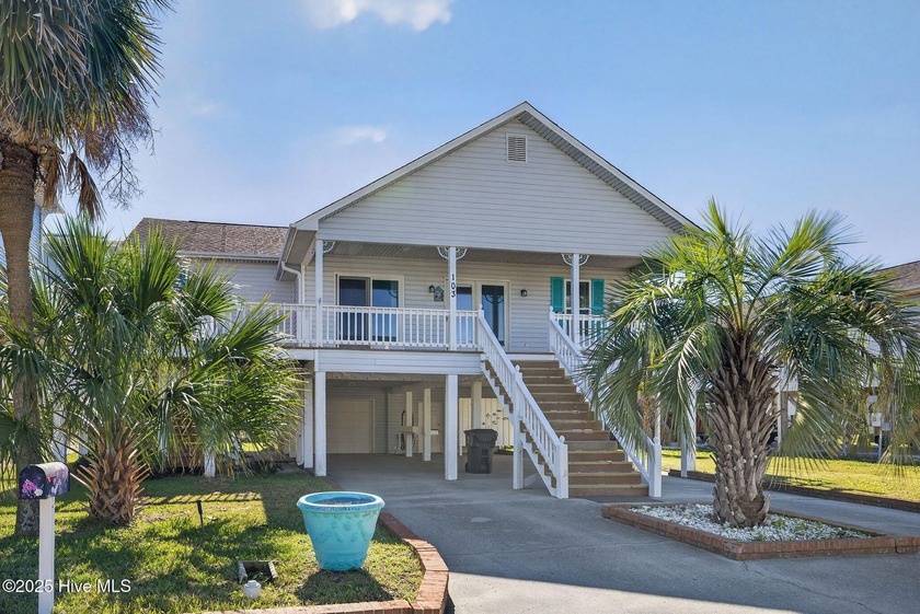 This exceptional single-story, open-concept home is a rare find - Beach Home for sale in Carolina Beach, North Carolina on Beachhouse.com