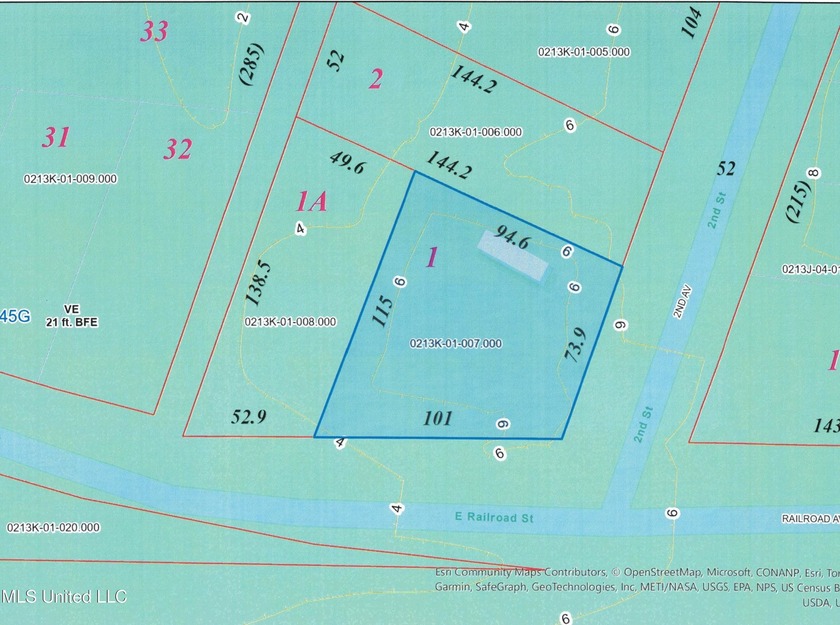 Quiet corner lot located in the desirable coastal community of - Beach Lot for sale in Pass Christian, Mississippi on Beachhouse.com