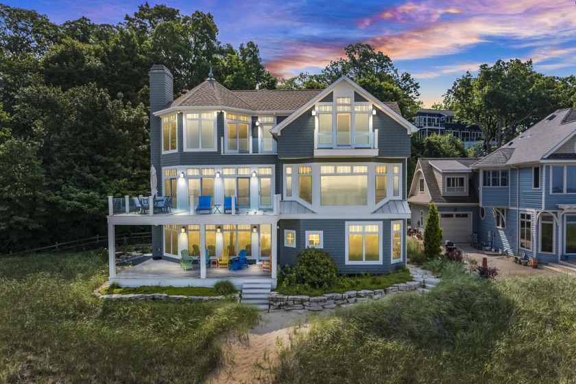 Welcome to this exquisite Lake Michigan abode, offering endless - Beach Home for sale in Benton Harbor, Michigan on Beachhouse.com