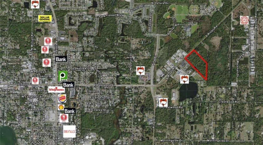 Opportunity: 21+/- acre development site on River Rd. in - Beach Acreage for sale in Englewood, Florida on Beachhouse.com