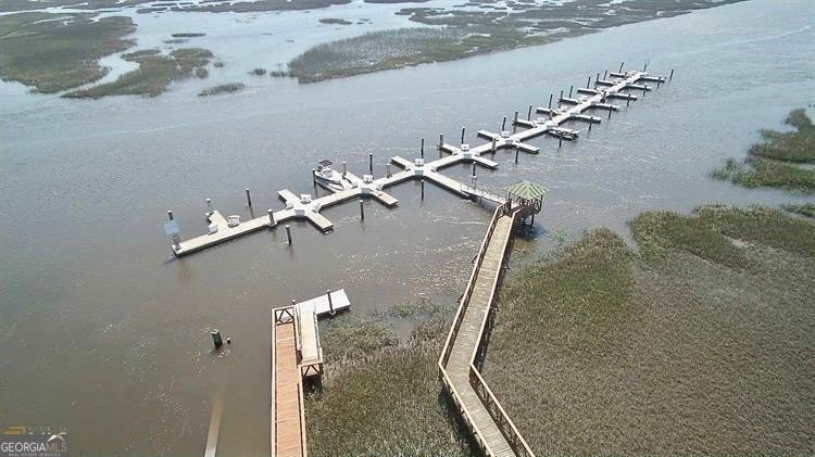 Boat Slip (G1) at the Community Marina is included in the - Beach Lot for sale in Woodbine, Georgia on Beachhouse.com