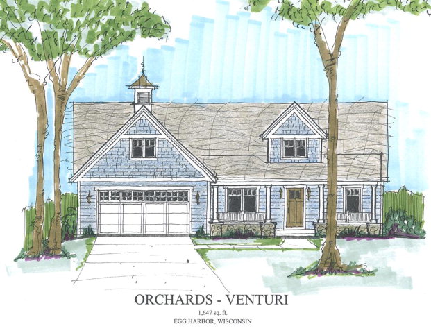 The Venturi a great ranch floor-plan.  Ready to start - Beach Home for sale in Egg Harbor, Wisconsin on Beachhouse.com