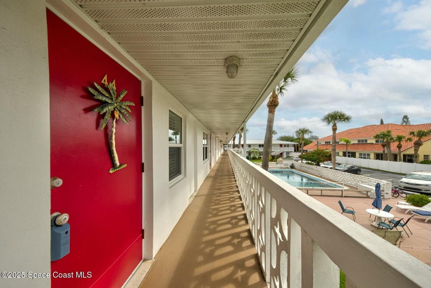 This fully furnished 2-bedroom, 1-bathroom unit in the 55+ - Beach Condo for sale in Cape Canaveral, Florida on Beachhouse.com
