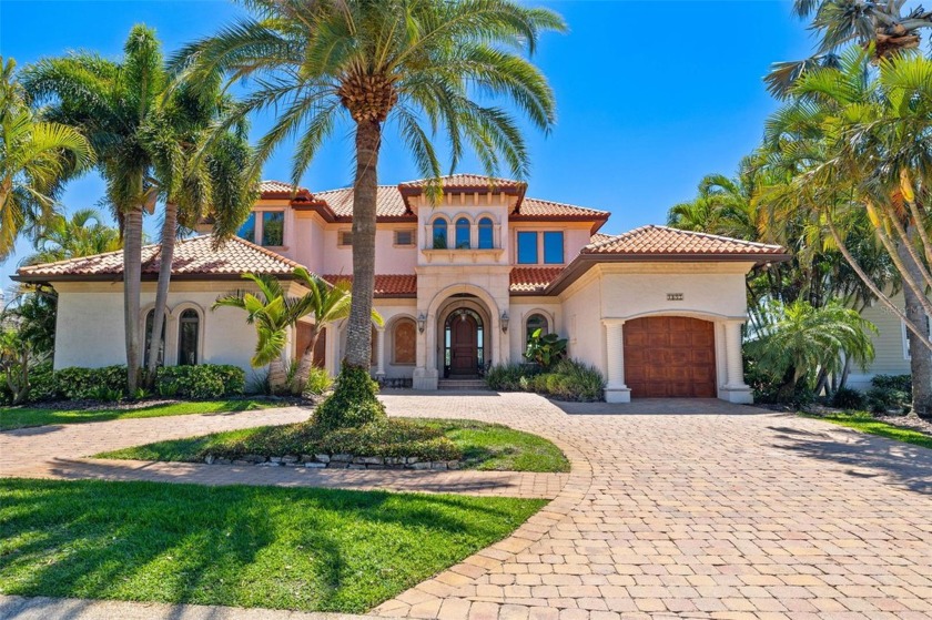 Welcome to this picturesque WATERFRONT Spanish Mediterranean - Beach Home for sale in St. Petersburg, Florida on Beachhouse.com