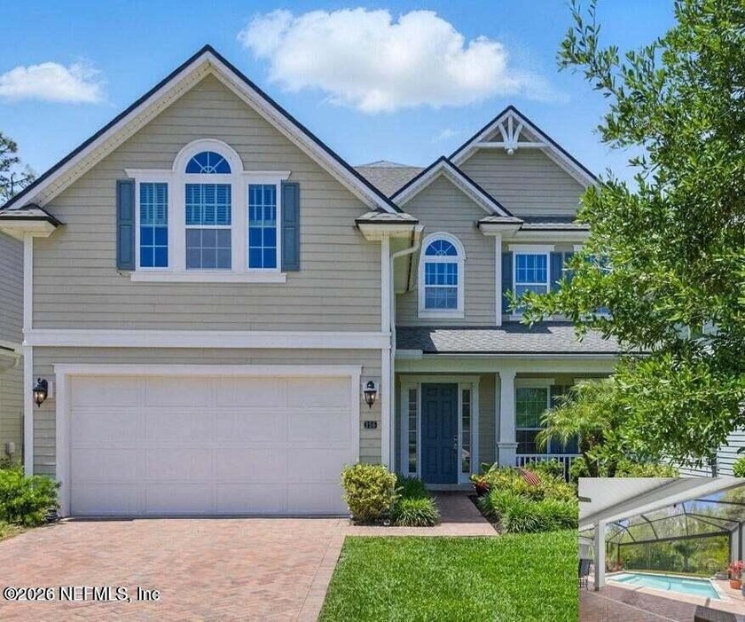 This POOL HOME features 4-bedroom, and 3 1/2 bathrooms, 3,398 - Beach Home for sale in Ponte Vedra, Florida on Beachhouse.com