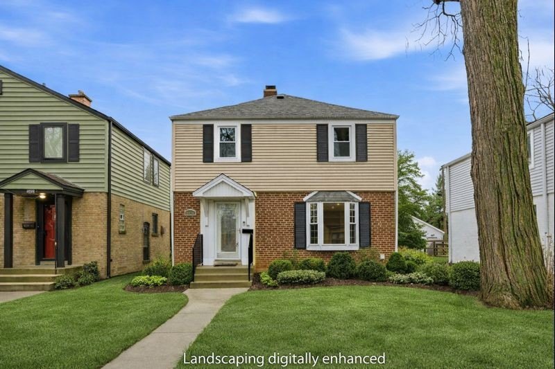 Beautiful and charming Georgian Single-Family Home in a prime - Beach Home for sale in Skokie, Illinois on Beachhouse.com