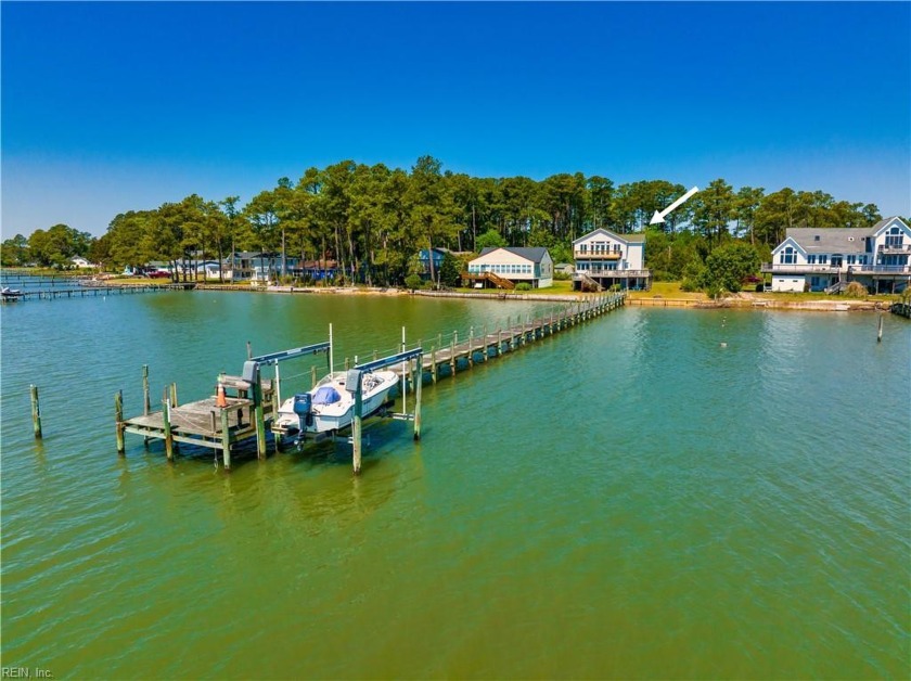 Chesapeake Bay - OBX style home with endless views of the Bay! - Beach Home for sale in Port Haywood, Virginia on Beachhouse.com