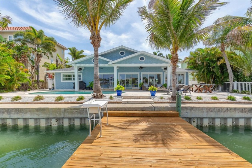 Coastal Craftsman Belleair waterfront home with a sparkling view - Beach Home for sale in Belleair Beach, Florida on Beachhouse.com