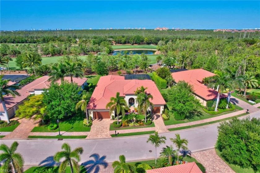 Enjoy the beautiful sunset over the 15th fairway of the Tiburon - Beach Home for sale in Naples, Florida on Beachhouse.com