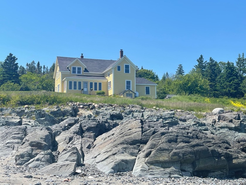 Facing due south, this off-grid salt water farm occupies 207.6 - Beach Home for sale in Machiasport, Maine on Beachhouse.com