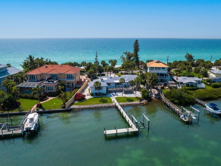 Experience the ultimate gulf-to-bay lifestyle on Casey Key - Beach Home for sale in Nokomis, Florida on Beachhouse.com