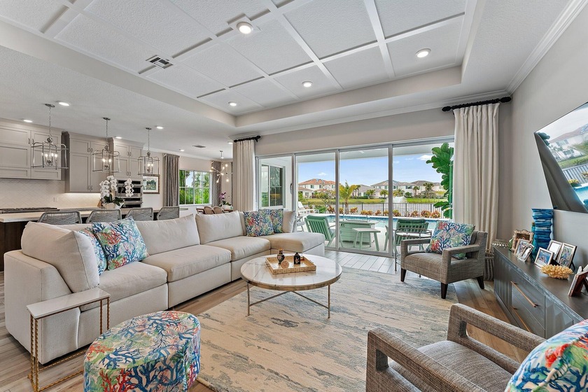 Enjoy stunning wide lake views from the back yard of this - Beach Home for sale in Palm Beach Gardens, Florida on Beachhouse.com