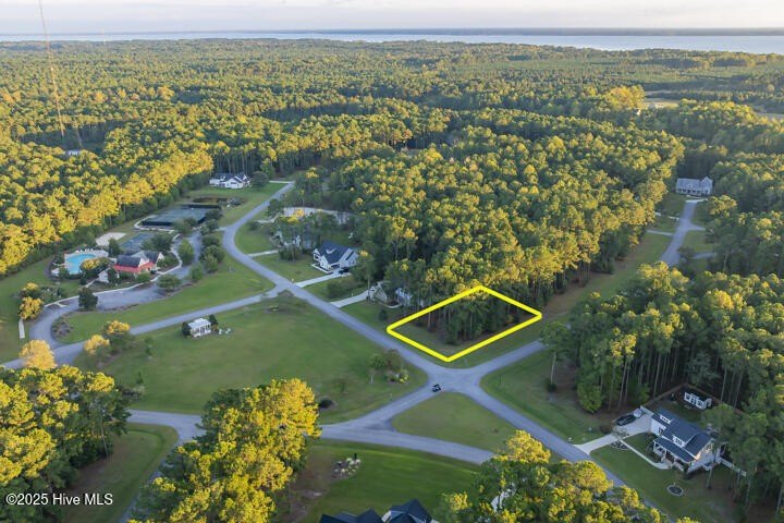 Great location on the corner of Wild Cherry and Wild Swan Lane - Beach Lot for sale in Minnesott Beach, North Carolina on Beachhouse.com