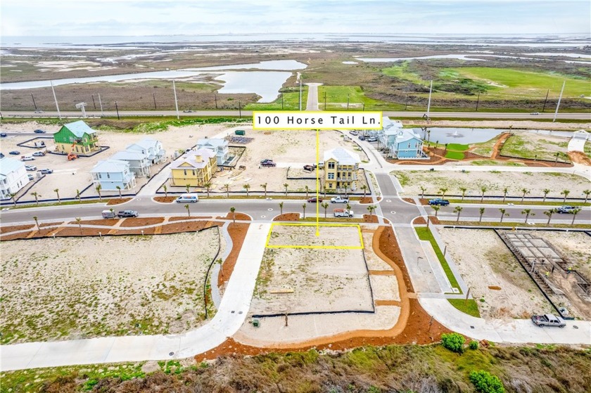 Welcome to 100 Horse Tail Lane, a prime corner lot nestled - Beach Lot for sale in Port Aransas, Texas on Beachhouse.com