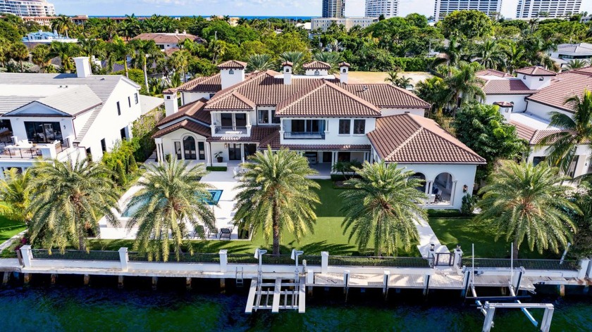 Fronting the Intracoastal Waterway in Old Boca Raton's prized - Beach Home for sale in Boca Raton, Florida on Beachhouse.com